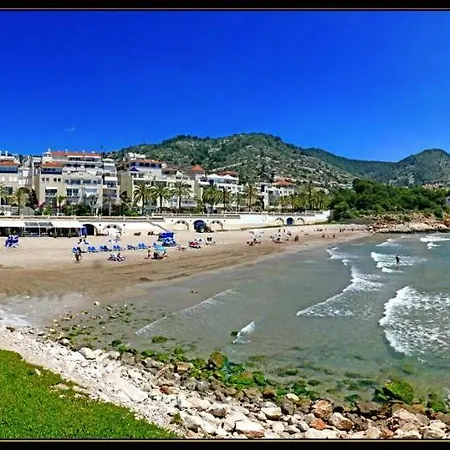 דירה Balcony Pool & Seaside סיטגס